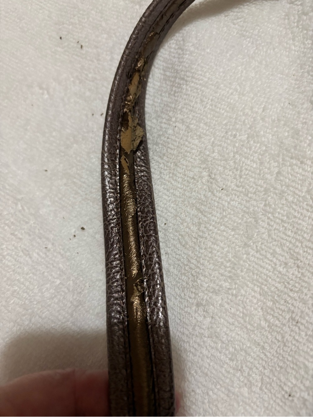 Kathy Van Zeeland Leopard Print Bronze Satchel Handbag-Attention Callouts! - Picture 4 of 16